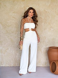 Macacão Longo Madrepérola