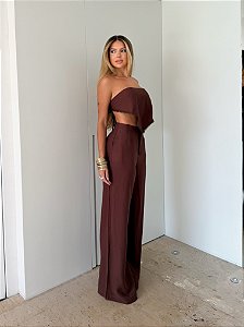 Calça c/ top lenço Veneza