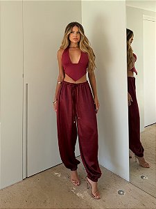 Calça Ballon Cetim Premium