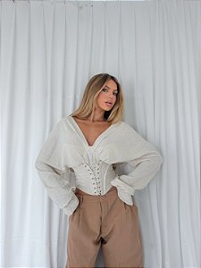 Corset Linho Kim