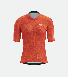 Jersey Camu Dots Laranja Feminino