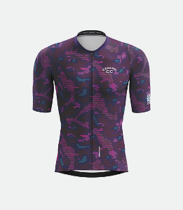 Jersey Camu Dots Roxa Masculino