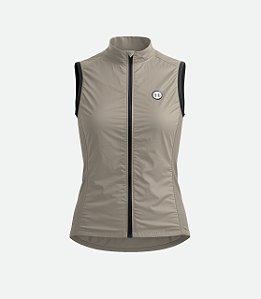 Colete Corta Vento Colors Basic - Cappuccino Feminino