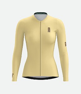 Jersey Basic Vanilla Manga Longa - Feminino