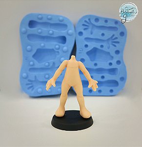 MOLDE CORPO KIKI BOY - BISCUIT DO GI