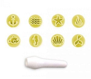 Kit Carimbos Fundo do Mar Amarelo Bluestar