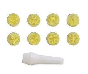 Kit Carimbos Natal Amarelo - BlueStar