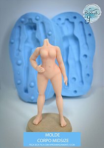 Molde Corpo Midsize - Biscuit do Gi
