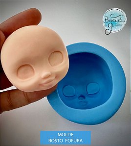 Molde Rosto Fofura - Biscuit do Gi