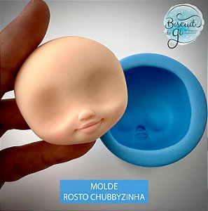 Molde Rosto Chubyzzinha - Coleção Biscuit do Gi
