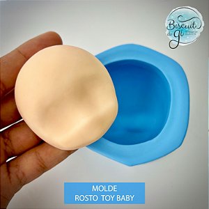 Molde Rosto Toy Baby - Biscuit do Gi