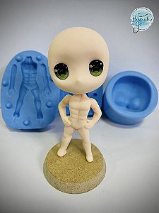 Molde Chibizinho Masculino