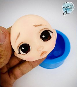 Molde Cabeça Chateadinha