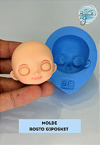 Molde Rosto Giposket - Biscuit do Gi