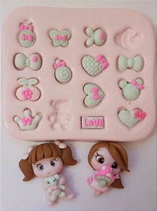 Molde Pequenos Detalhes Fofuras - Priscilla Canhadas