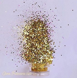 Glitter Ouro Iridescente