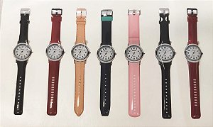 Cartela Adesiva Relógios Resinados Sortidos' cód. 605