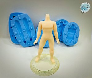 Molde Corpo Bonecos 3D