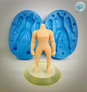 Molde Corpo Giposket 3D Masculino