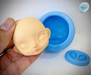 Molde Rosto Afrodite - Biscuit do Gi