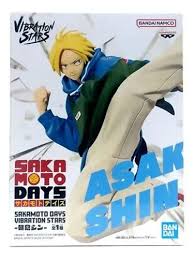 PRÉ-VENDA Asakura da série "Sakamoto Days", da linha Vibration Stars