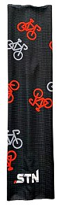 Bandana STN Bike - Preto e Vermelho