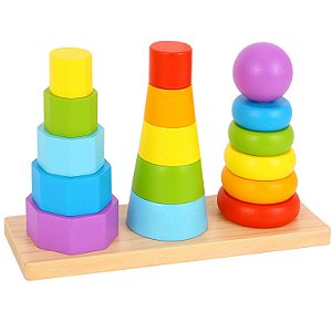 Jogo pareamento das cores, associe as cores, montessori - Grimm Toys