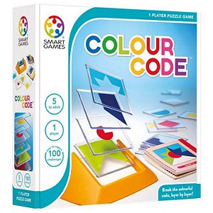 Jogo de Desafios Código de Cor - Colour Code - Smart Games