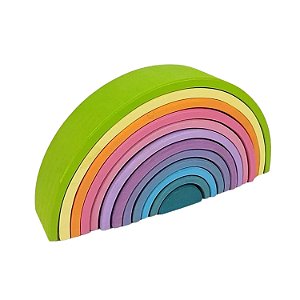 Arco-Íris Waldorf Colorido Cores Vibrantes - 12 peças