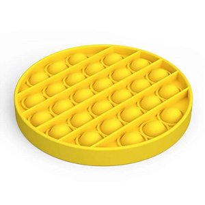 Pop It - Fidget Toy - Circulo Amarelo