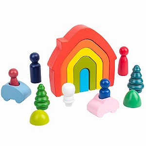 Jogo pareamento das cores, associe as cores, montessori - Grimm Toys