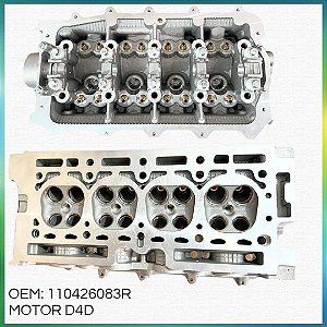 CABEÇOTE SANDERO CLIO 1.0 16V HI-FLEX
