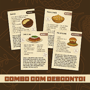Combo Receituário 4x - Receitas Curitibanas