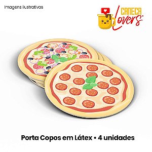 Porta Copos Pizzas