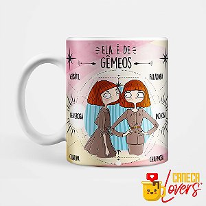 Caneca Signo da Mulher - Gêmeos