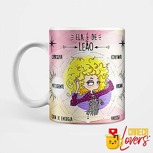 Caneca Signo da Mulher - Leão