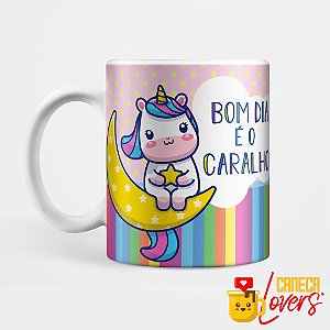 Caneca Bom Dia é o Caralho