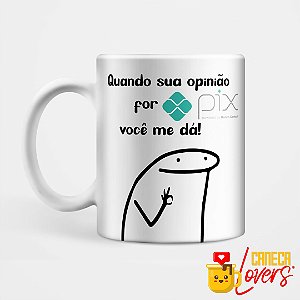 Caneca Flork - Faz um Pix