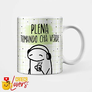 Caneca Flork - Plena tomando meu Chá Verde