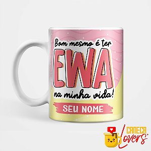 Caneca Orixázinhos - Ewa - Nome Personalizado