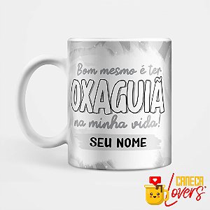 Caneca Orixázinhos - Oxaguiã - Nome Personalizado