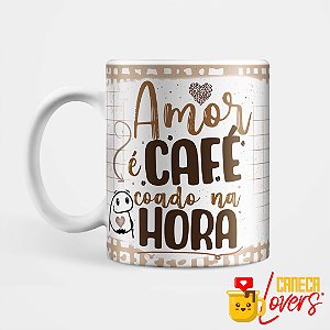 Caneca Flork - Amor é café