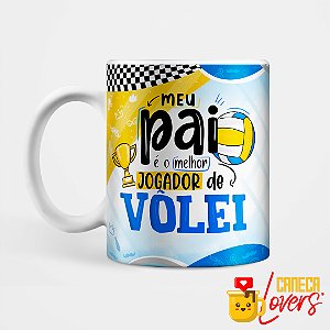 Caneca Pai - Melhor jogador de Volei