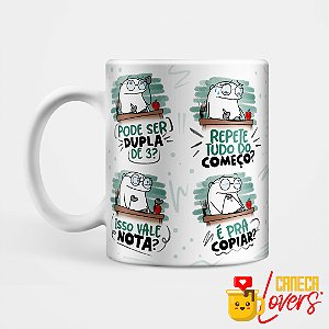 Caneca Dia dos Professores Flork - Frases de Aluno