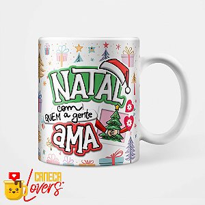 Caneca Natal Divertido - Então bom Natal