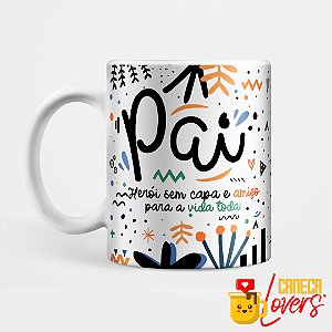 Caneca Familia - Pai - Nome personalizado