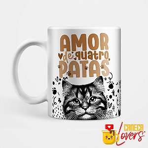 Caneca I Love Pets - Cats