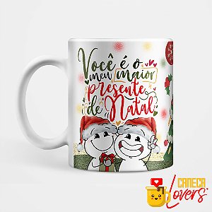 Caneca Natal 2024 - Você é o meu maior presente de Natal