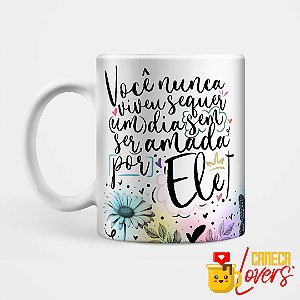Caneca Coleção Palavra - Amada por Ele