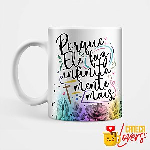 Caneca Coleção Palavra - Infinitamente mais